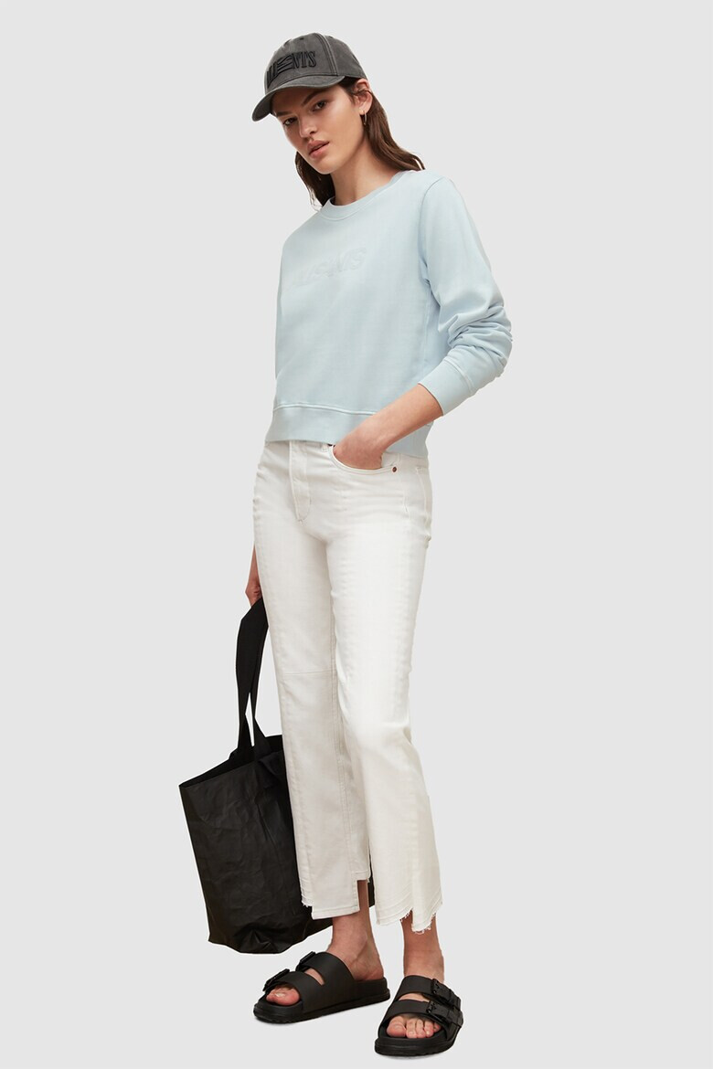 AllSaints Суитшърт с релефно лого - Pepit.bg