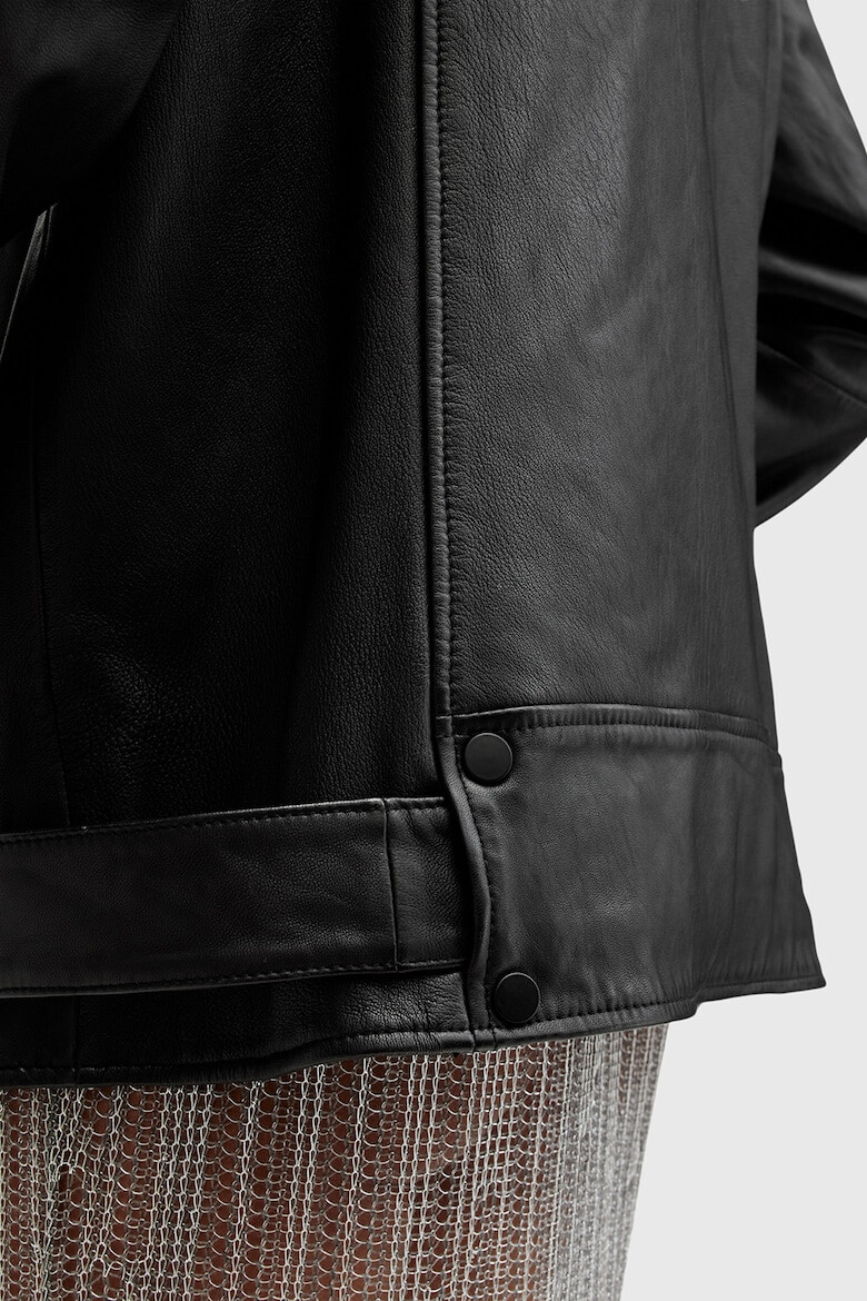 AllSaints Свободно кожено яке Billie - Pepit.bg