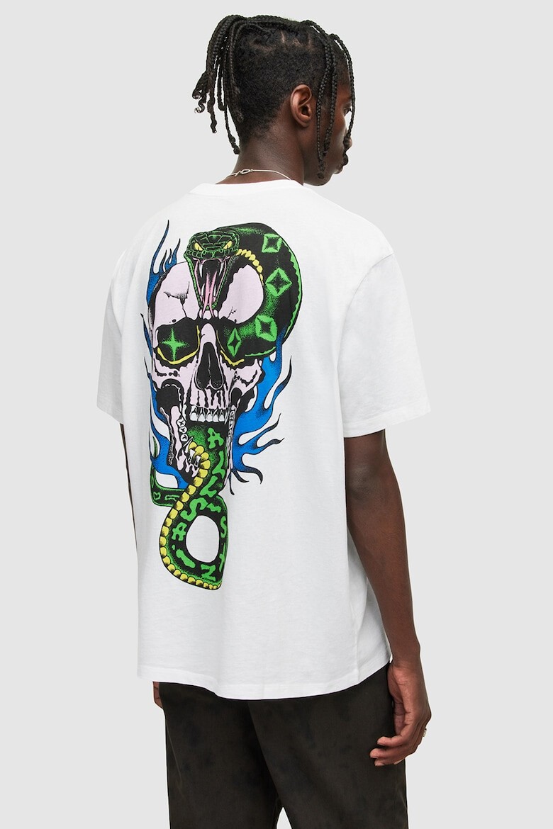 AllSaints Тениска Adder с фигурална щампа - Pepit.bg