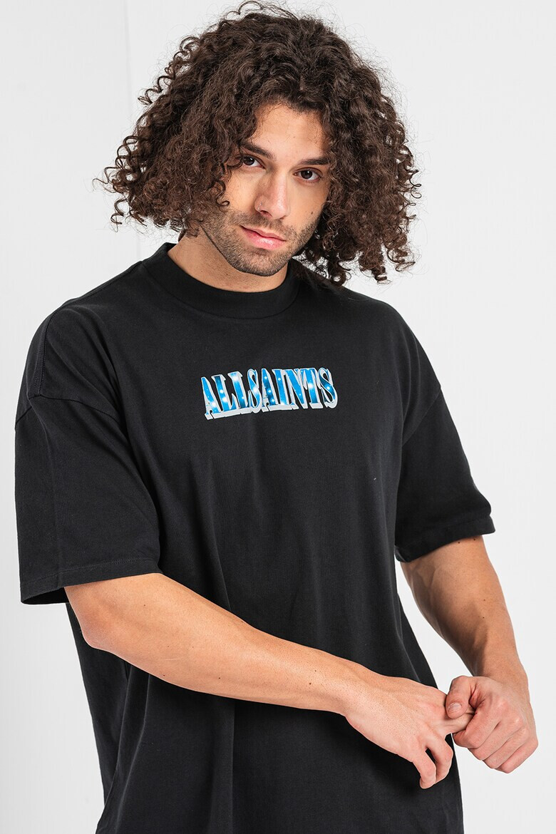 AllSaints Тениска на лога - Pepit.bg