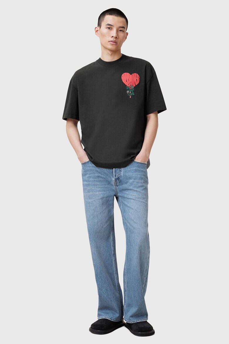 AllSaints Тениска с фигурален принт - Pepit.bg