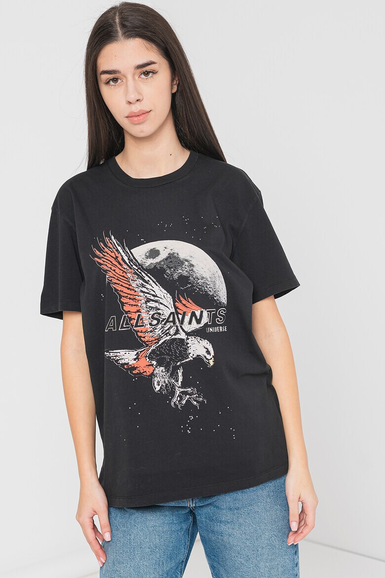AllSaints Тениска с фигурална шарка - Pepit.bg