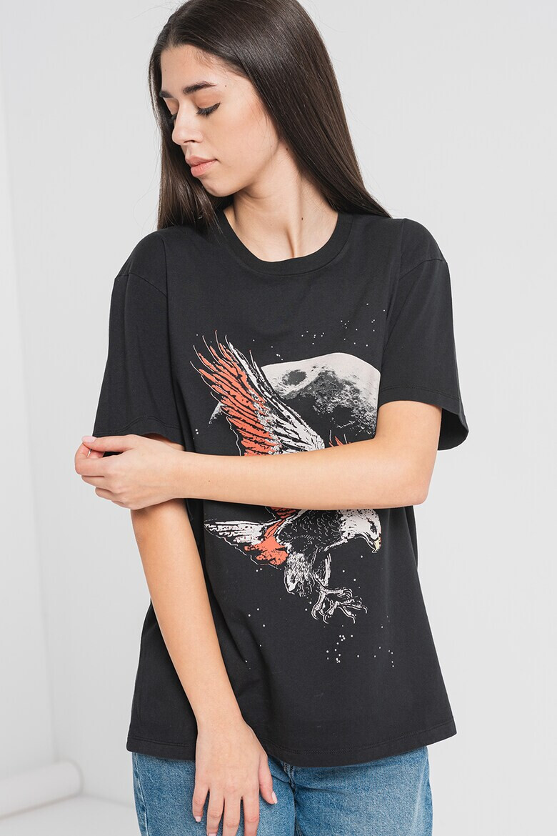 AllSaints Тениска с фигурална шарка - Pepit.bg