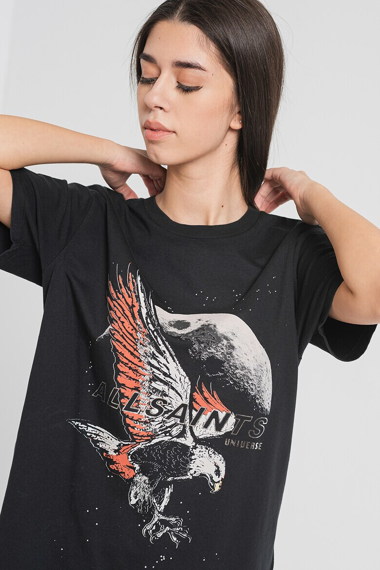 AllSaints Тениска с фигурална шарка - Pepit.bg
