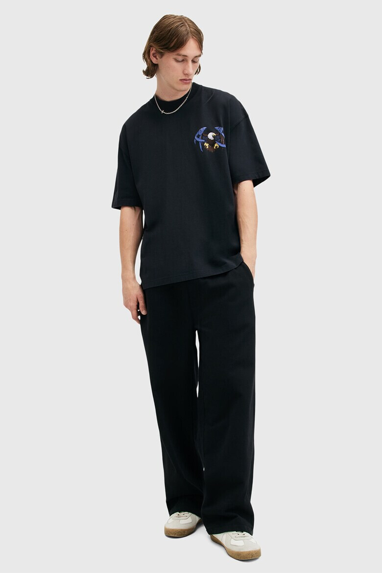 AllSaints Тениска с шарка на гърба - Pepit.bg