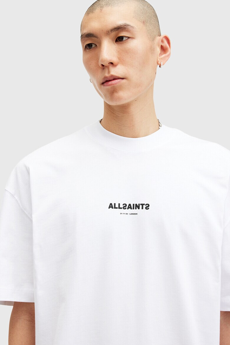 AllSaints Уголемена памучна тениска Subverse - Pepit.bg