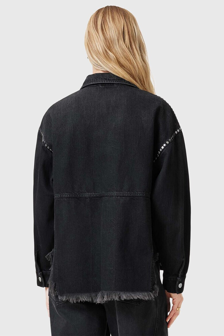 AllSaints Уголемено дънково яке Hettie - Pepit.bg