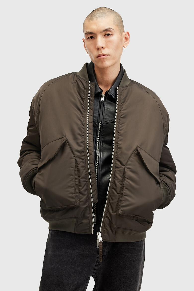 AllSaints Уголемено яке бомбър Hawk - Pepit.bg