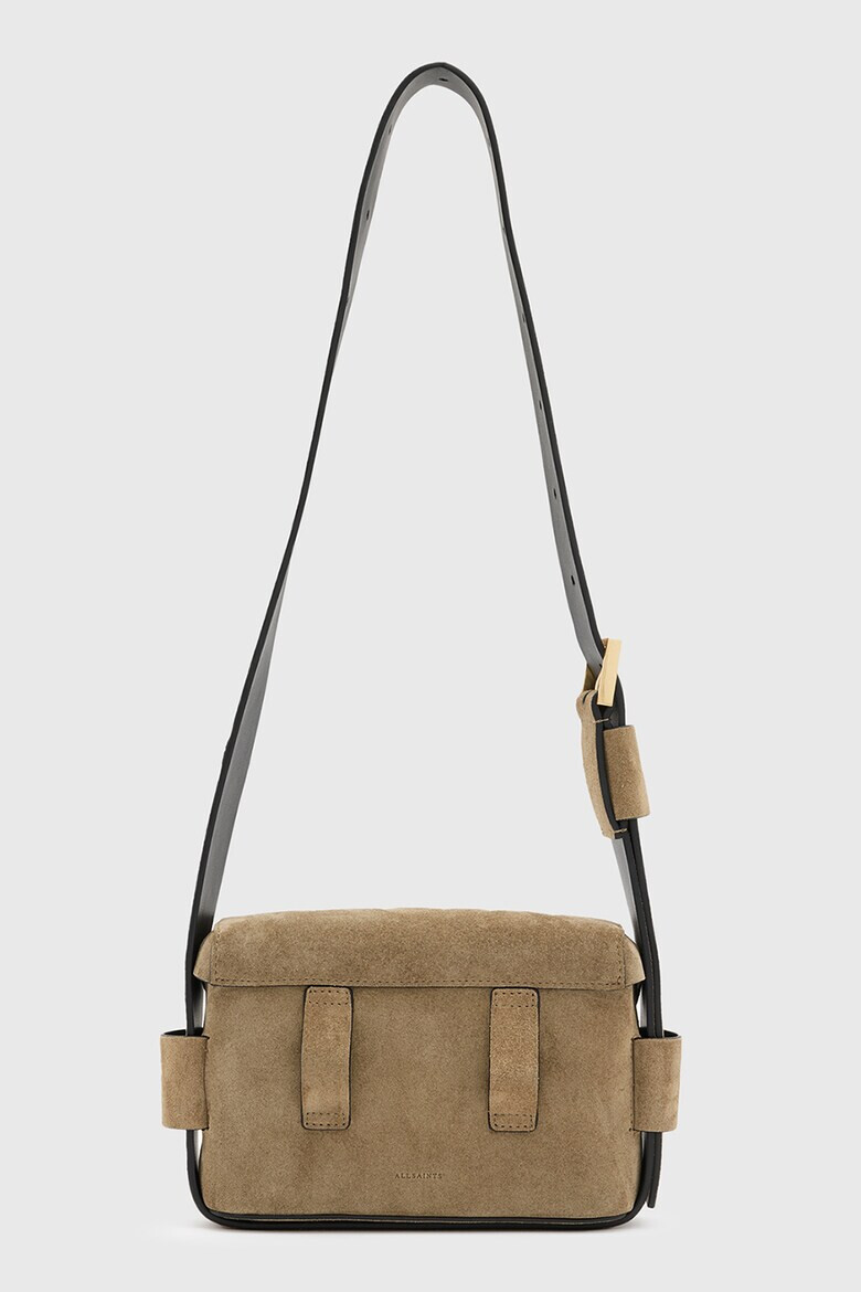 AllSaints Велурена чанта Frankie - Pepit.bg