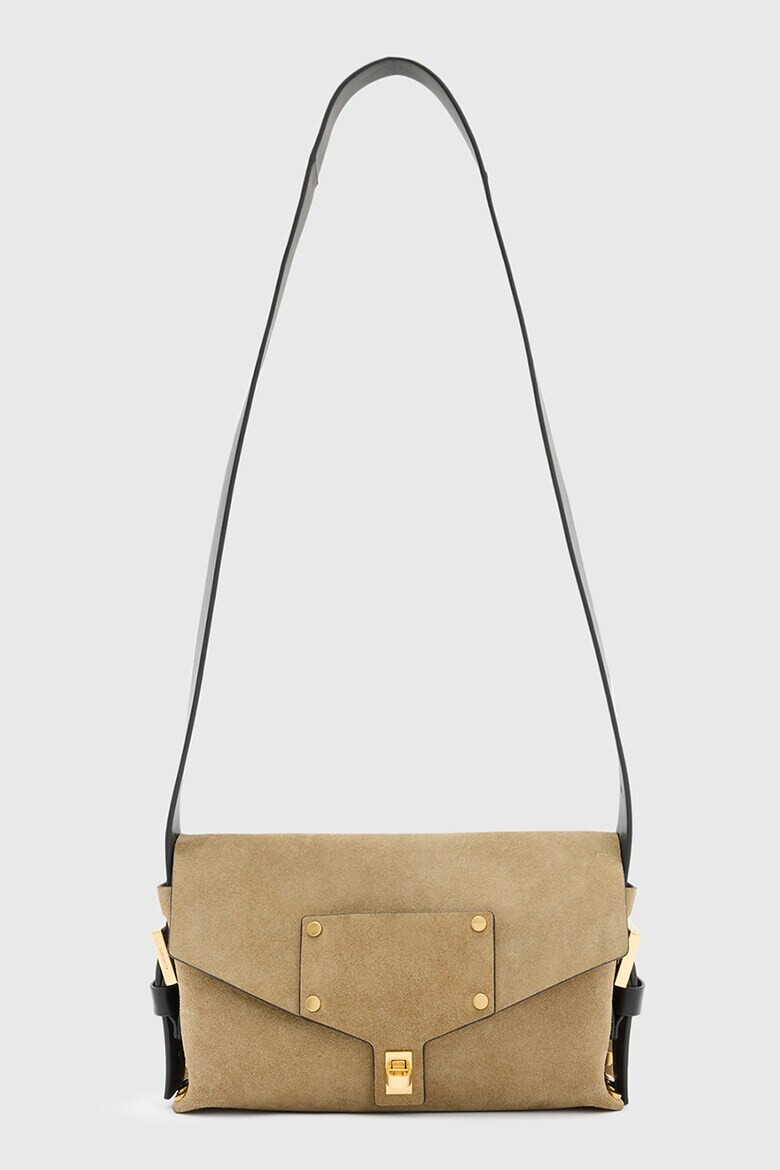 AllSaints Велурена чанта Miro - Pepit.bg