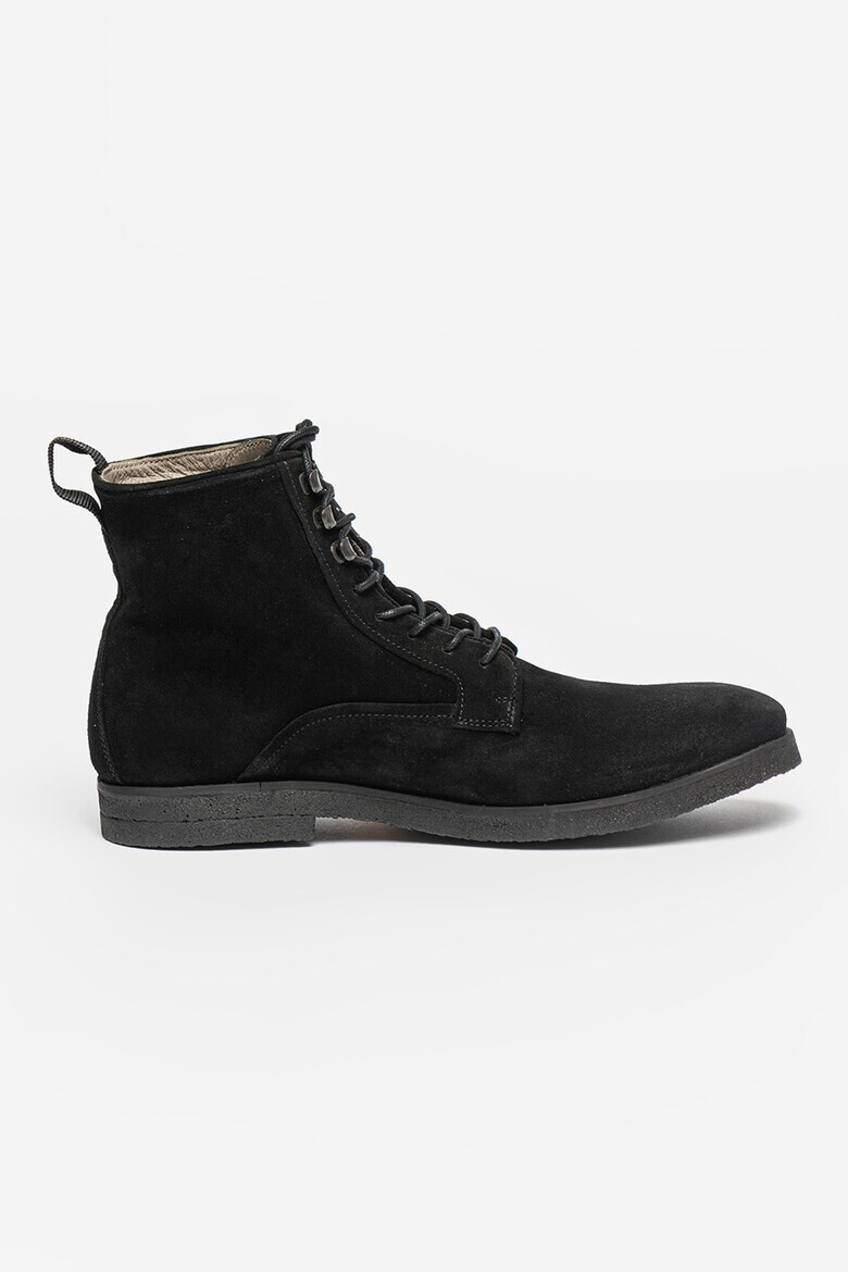 AllSaints Велурени боти Kyle - Pepit.bg