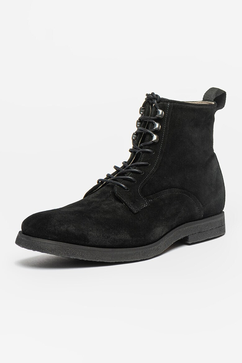AllSaints Велурени боти Kyle - Pepit.bg