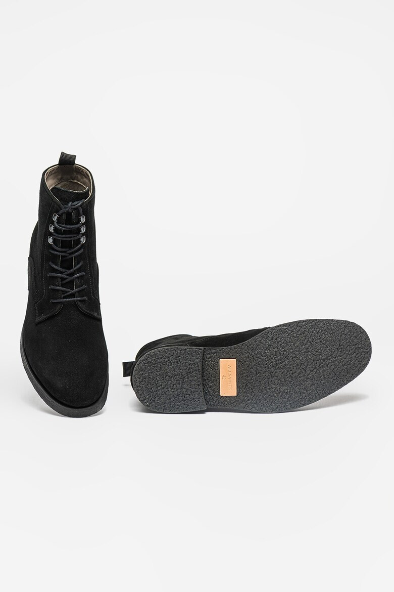 AllSaints Велурени боти Kyle - Pepit.bg