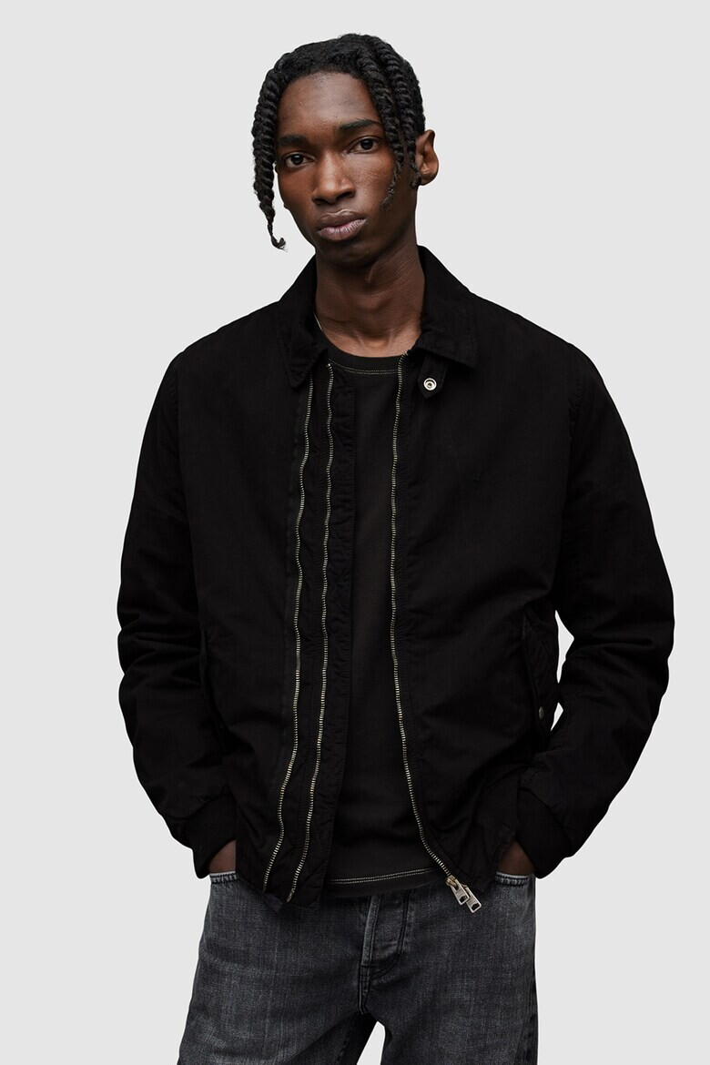 AllSaints Яке с цип и джобове с капаче - Pepit.bg