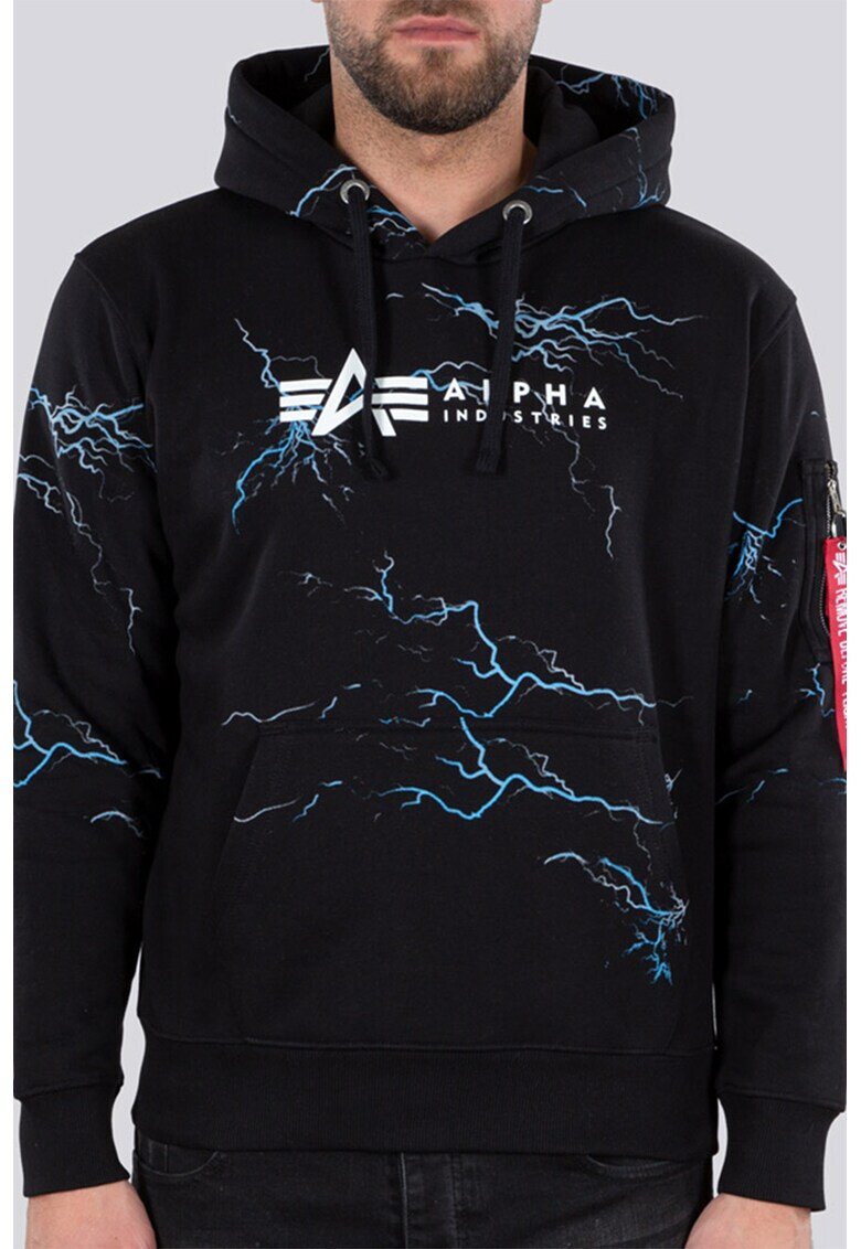 ALPHA INDUSTRIES Худи на лога с джоб кенгуру - Pepit.bg