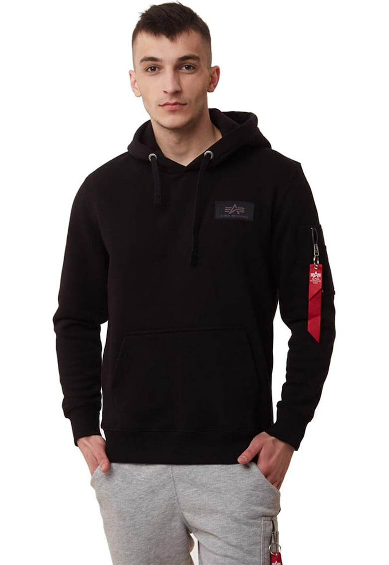 ALPHA INDUSTRIES Худи с лого на гърба - Pepit.bg
