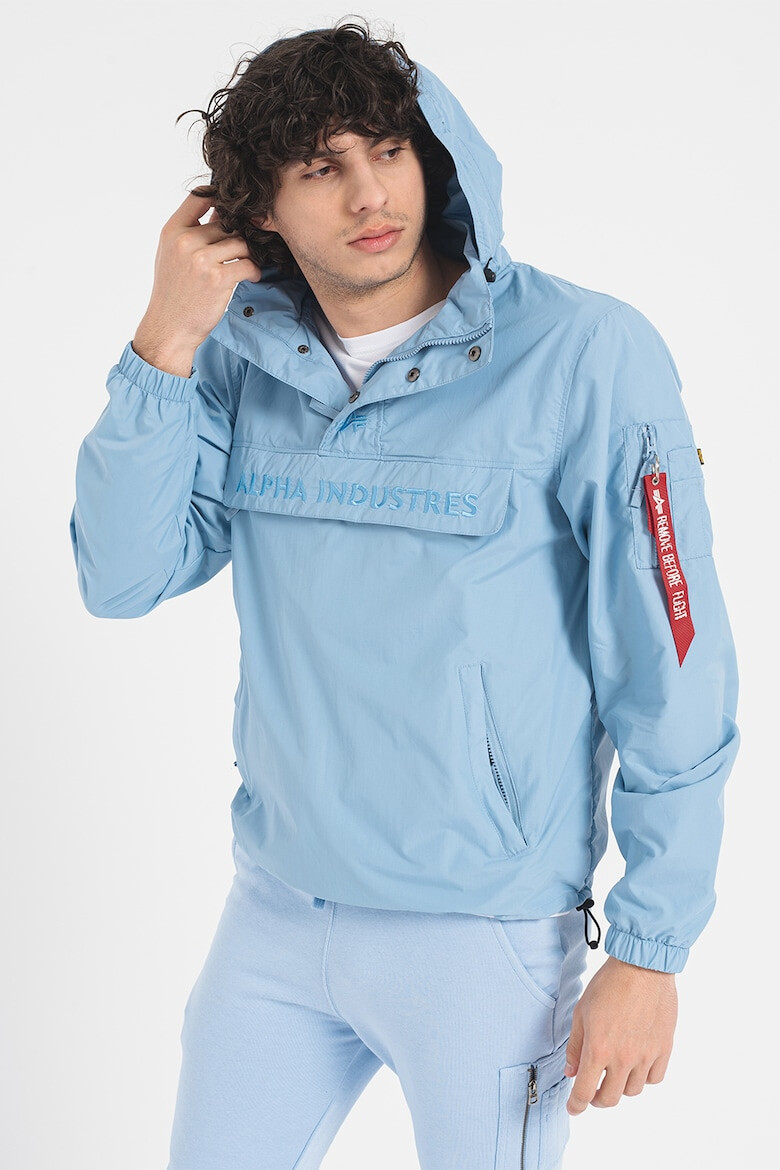 ALPHA INDUSTRIES Яке с качулка и лого - Pepit.bg