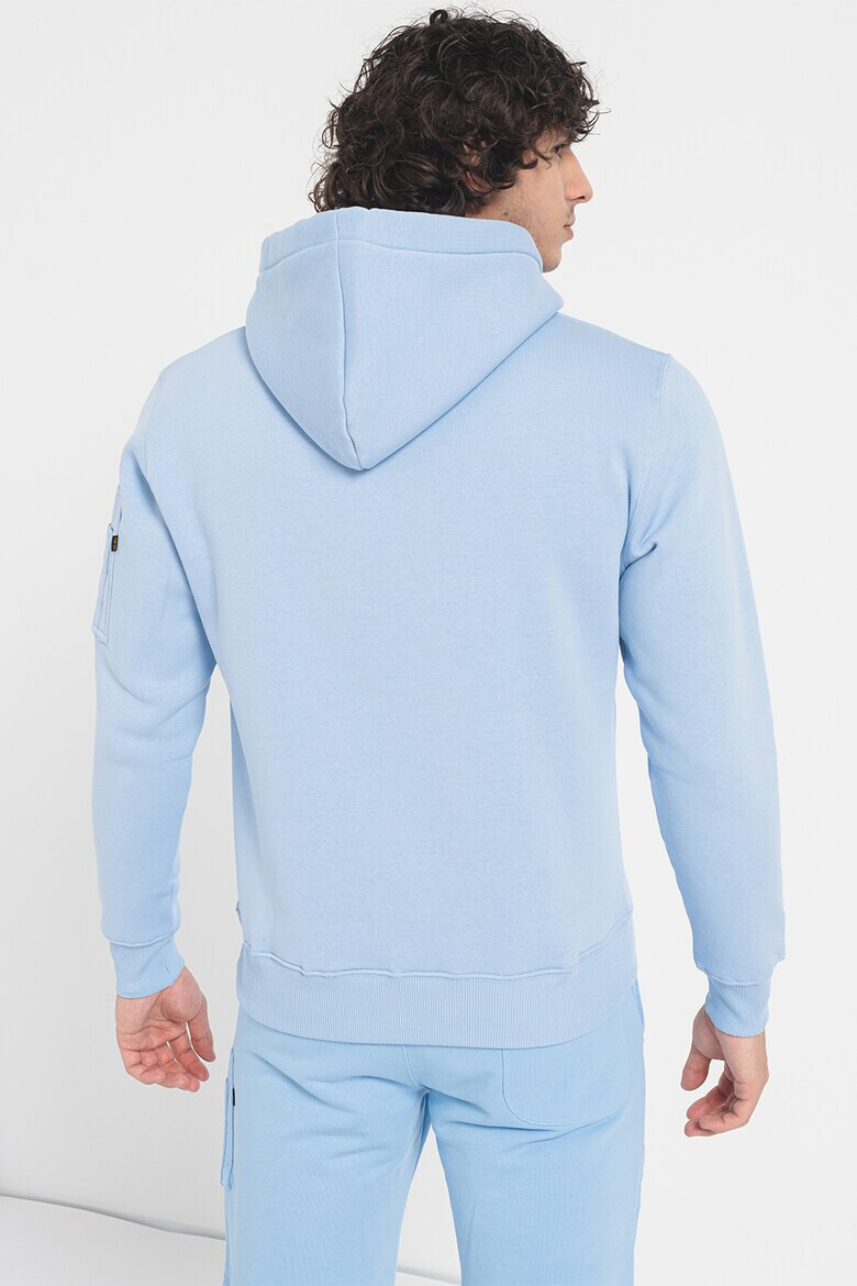 ALPHA INDUSTRIES Худи Label с джоб тип кенгуру - Pepit.bg
