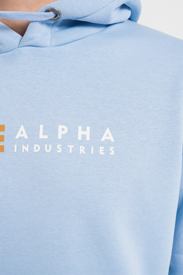 ALPHA INDUSTRIES Худи Label с джоб тип кенгуру - Pepit.bg