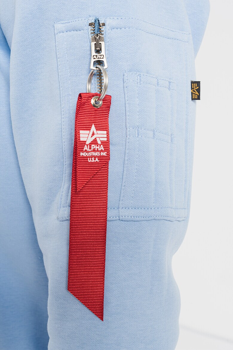 ALPHA INDUSTRIES Худи Label с джоб тип кенгуру - Pepit.bg