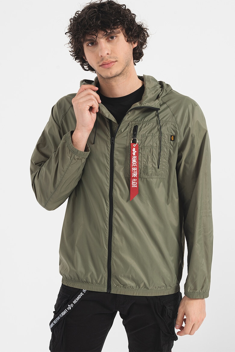 ALPHA INDUSTRIES Олекотено яке с качулка - Pepit.bg