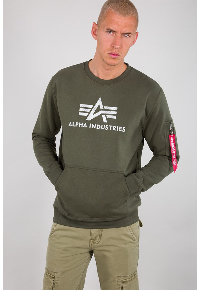 ALPHA INDUSTRIES Суитшърт с лого - Pepit.bg