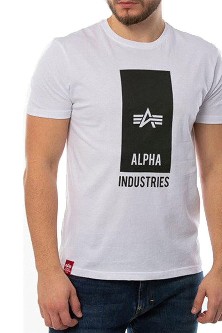 ALPHA INDUSTRIES Тениска с лого - Pepit.bg