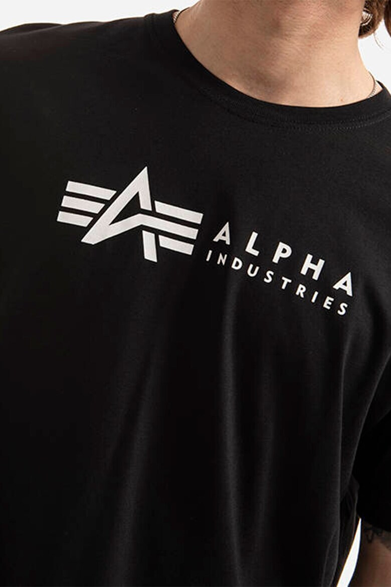 ALPHA INDUSTRIES Тениски с овално деколте - 2 броя - Pepit.bg