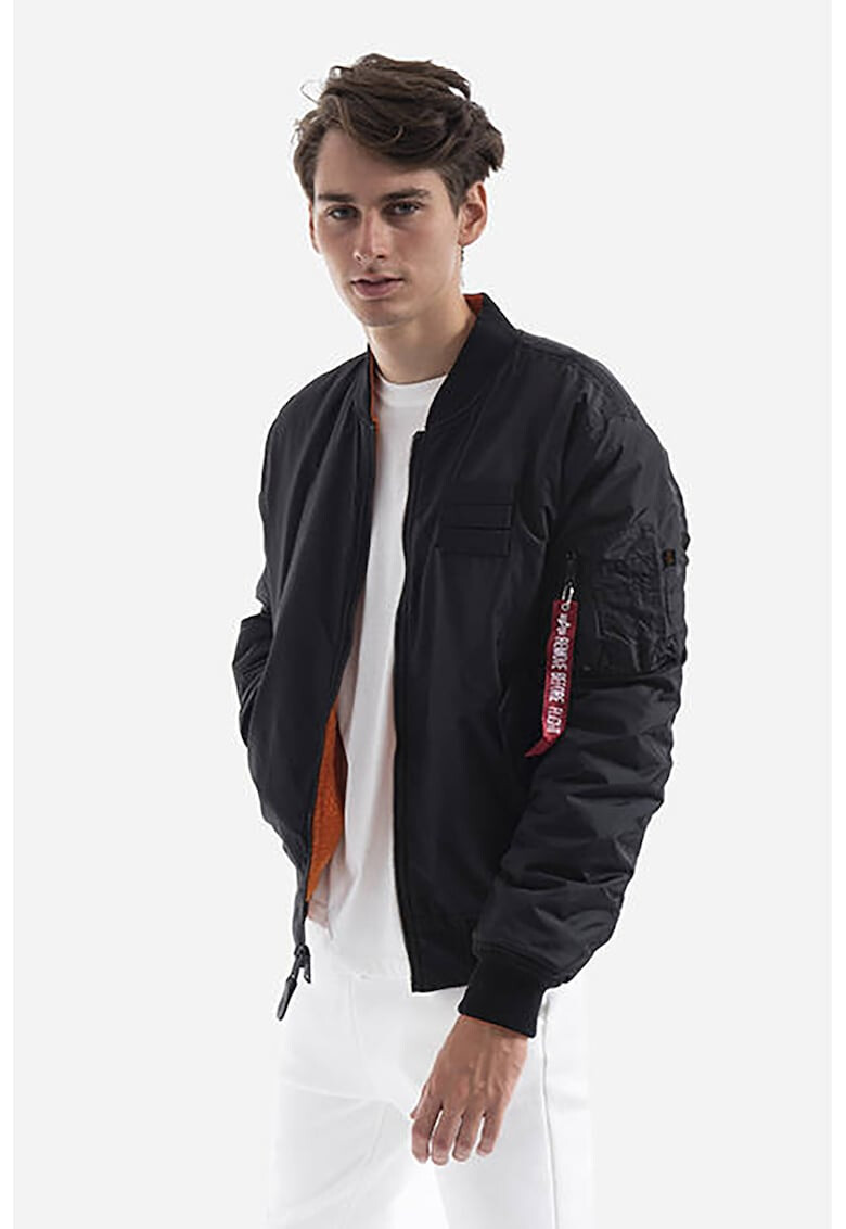 ALPHA INDUSTRIES Яке бомбър с двулицев дизайн - Pepit.bg