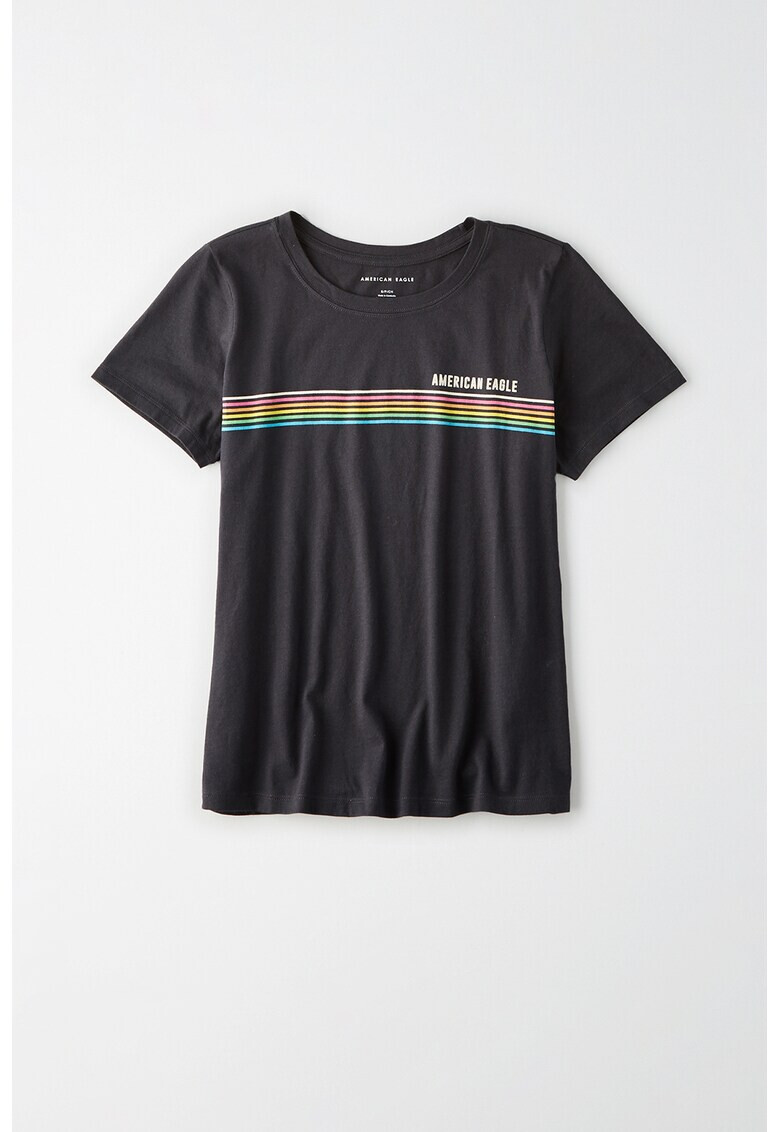 American Eagle Десенирана тениска - Pepit.bg