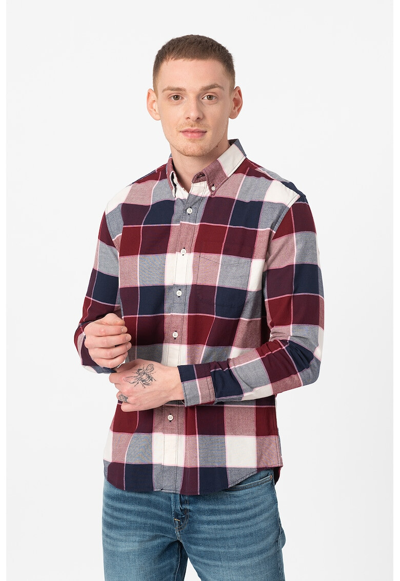 American Eagle Карирана риза с дълги ръкави - Pepit.bg