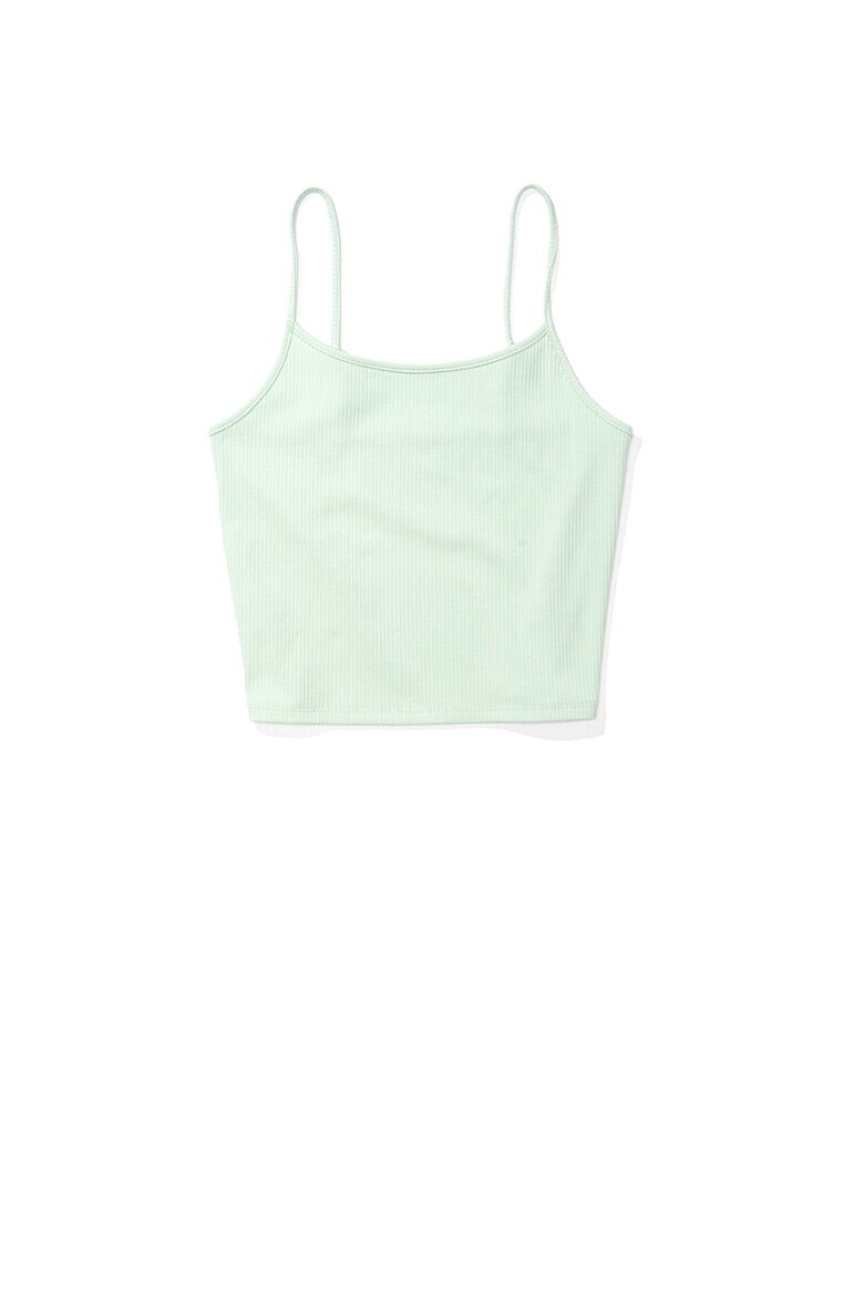 American Eagle Къс топ с рипсен ефект - Pepit.bg