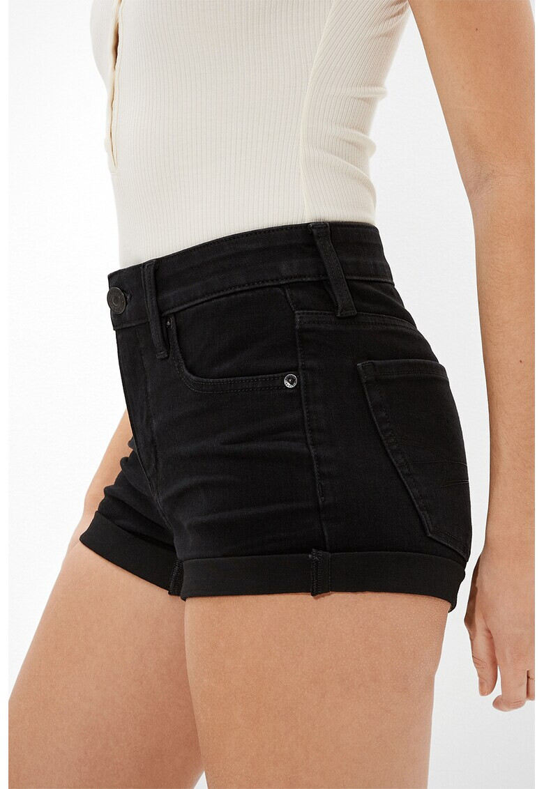 American Eagle Къси дънки с висока талия - Pepit.bg