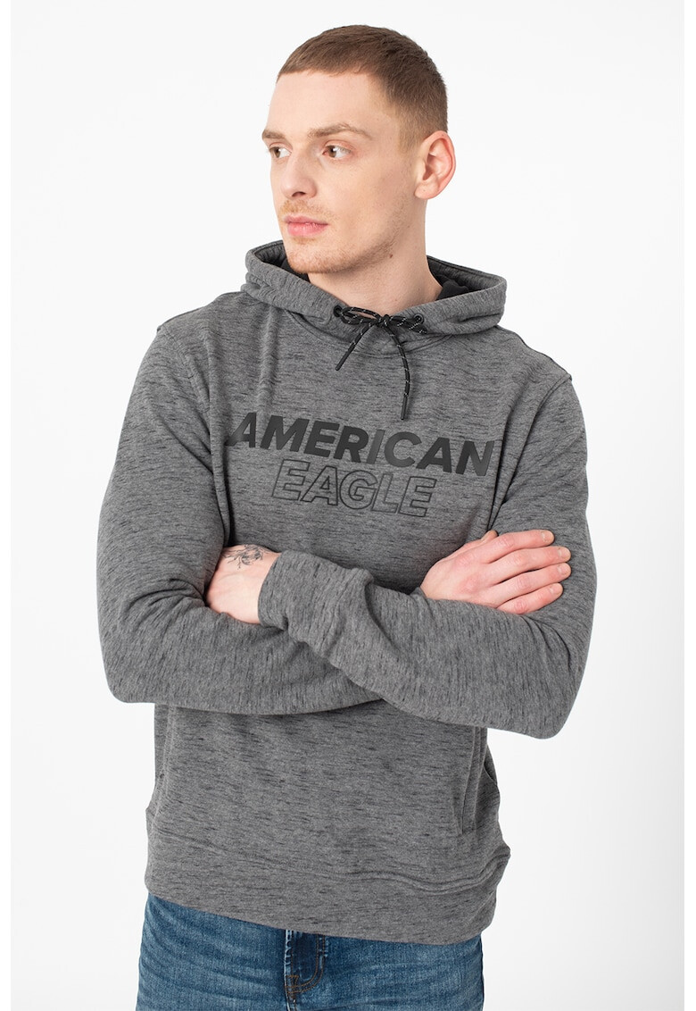 American Eagle Суитшърт с гумирано лого - Pepit.bg