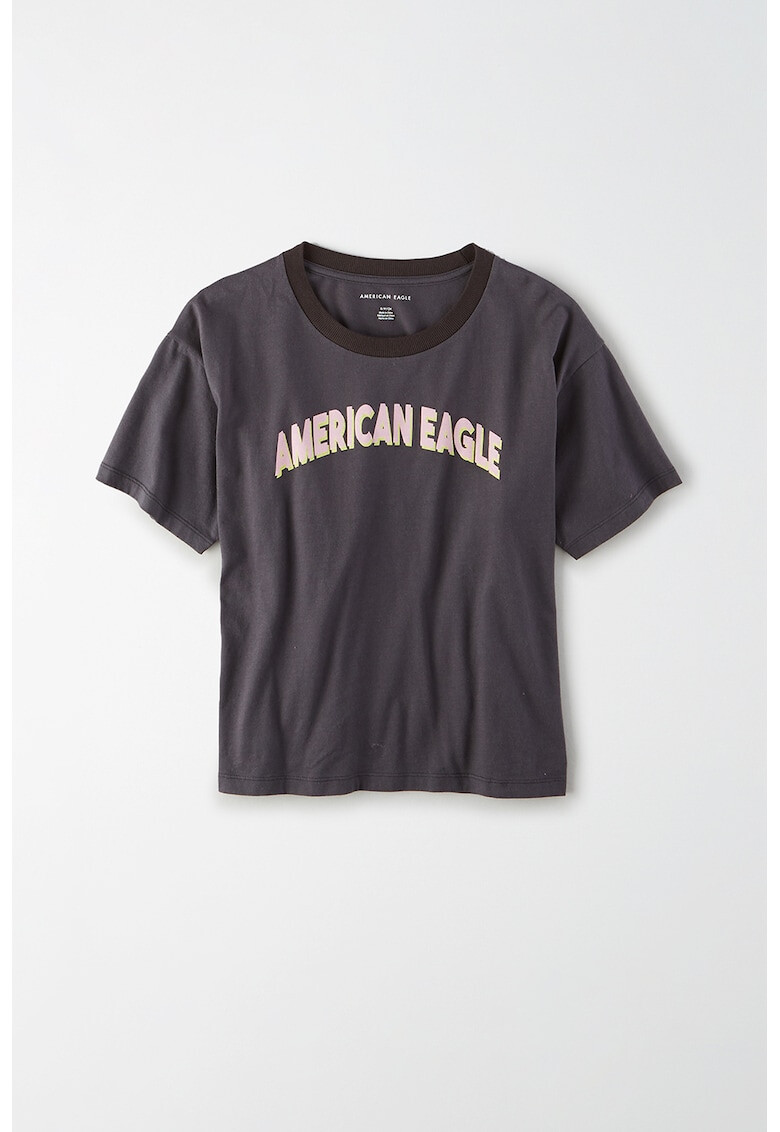 American Eagle Тениска с овално деколте - Pepit.bg