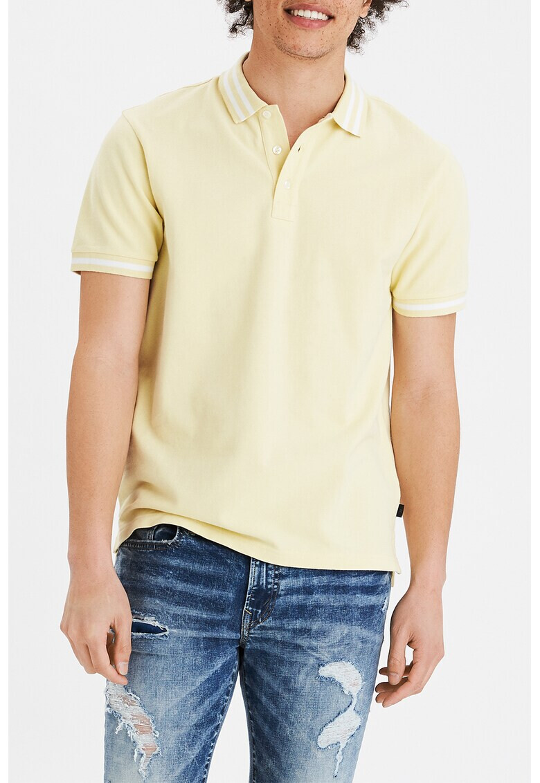 American Eagle Тениска с яка - Pepit.bg