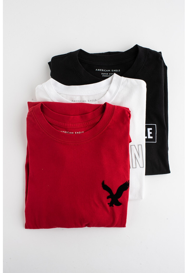 American Eagle Тениски с лого - 3 броя - Pepit.bg