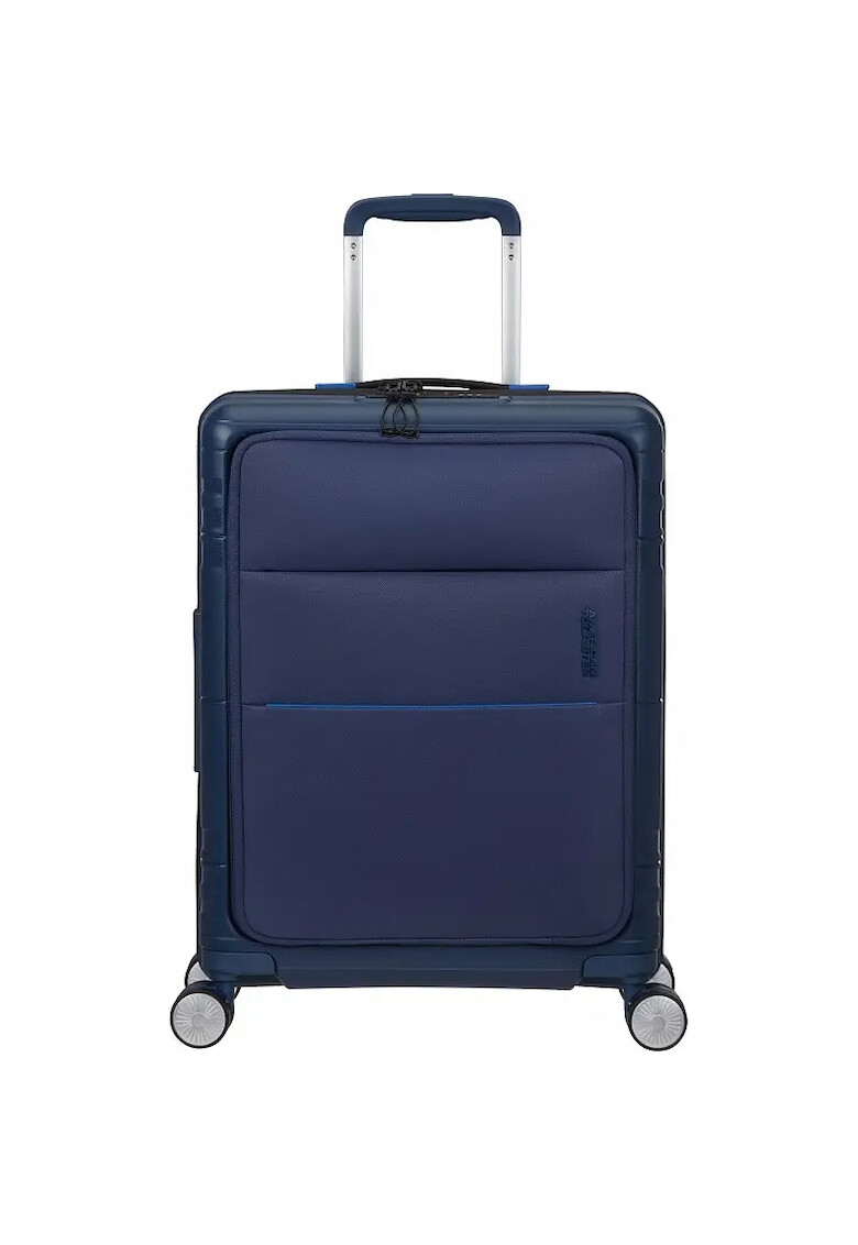 American Tourister Куфар Crosstrack Черен-Сив 46.5 x 30.5 x 79 - Pepit.bg