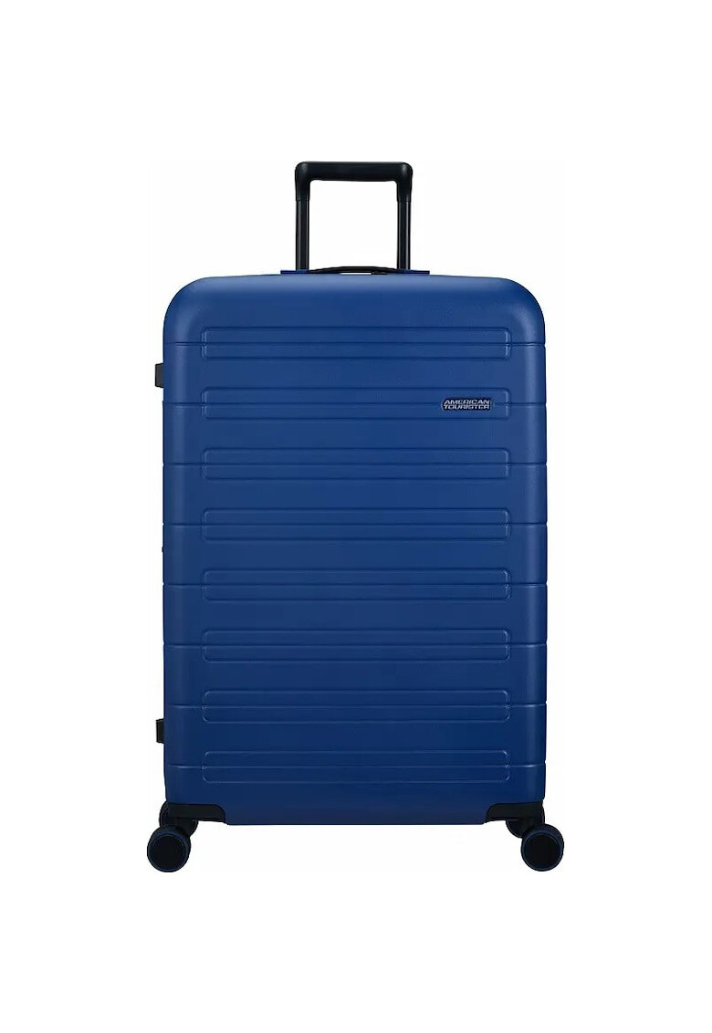 American Tourister Куфар Crosstrack Черен-Сив 46.5 x 30.5 x 79 - Pepit.bg