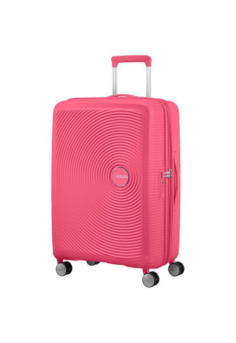 American Tourister Куфар Soundbox Hot Pink 46.5 x 29 x 67 см - Pepit.bg