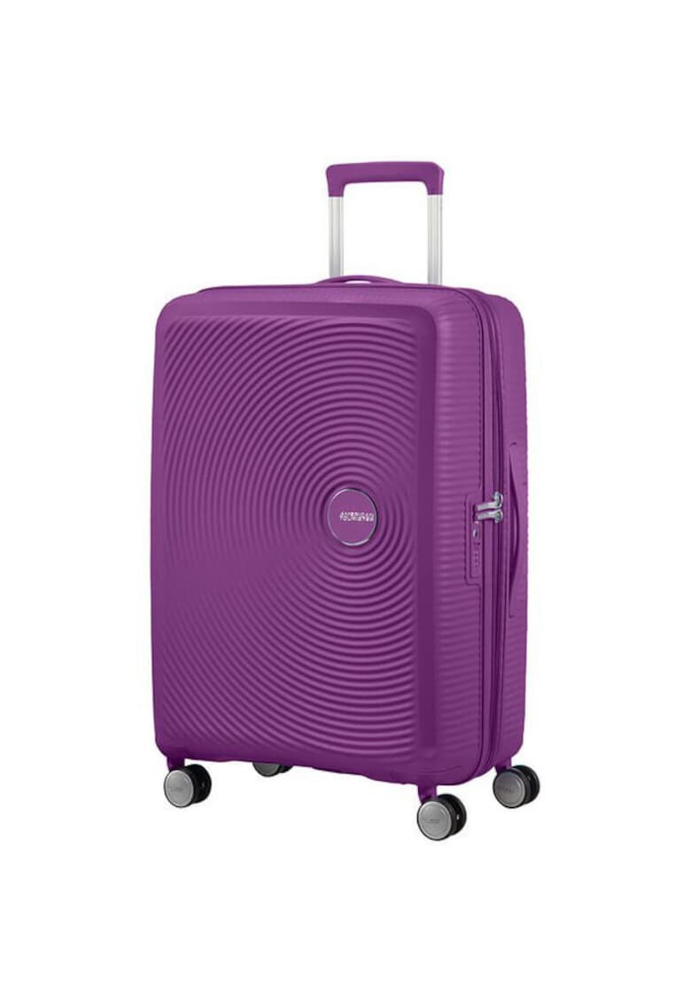 American Tourister Куфар Soundbox Purple Orchid 77x51.5x29.5 см - Pepit.bg