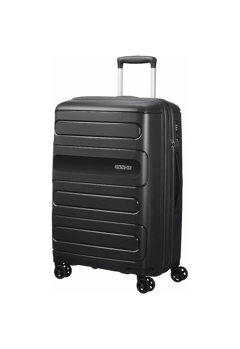 American Tourister Куфар Sunside Черен 46 x 28.5 x 67.5 - Pepit.bg