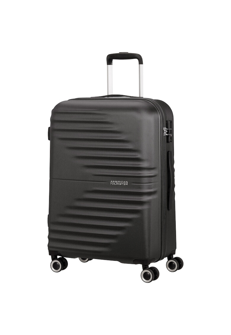 American Tourister Куфар Wavetwister Черен 47 x 27 x 66 - Pepit.bg