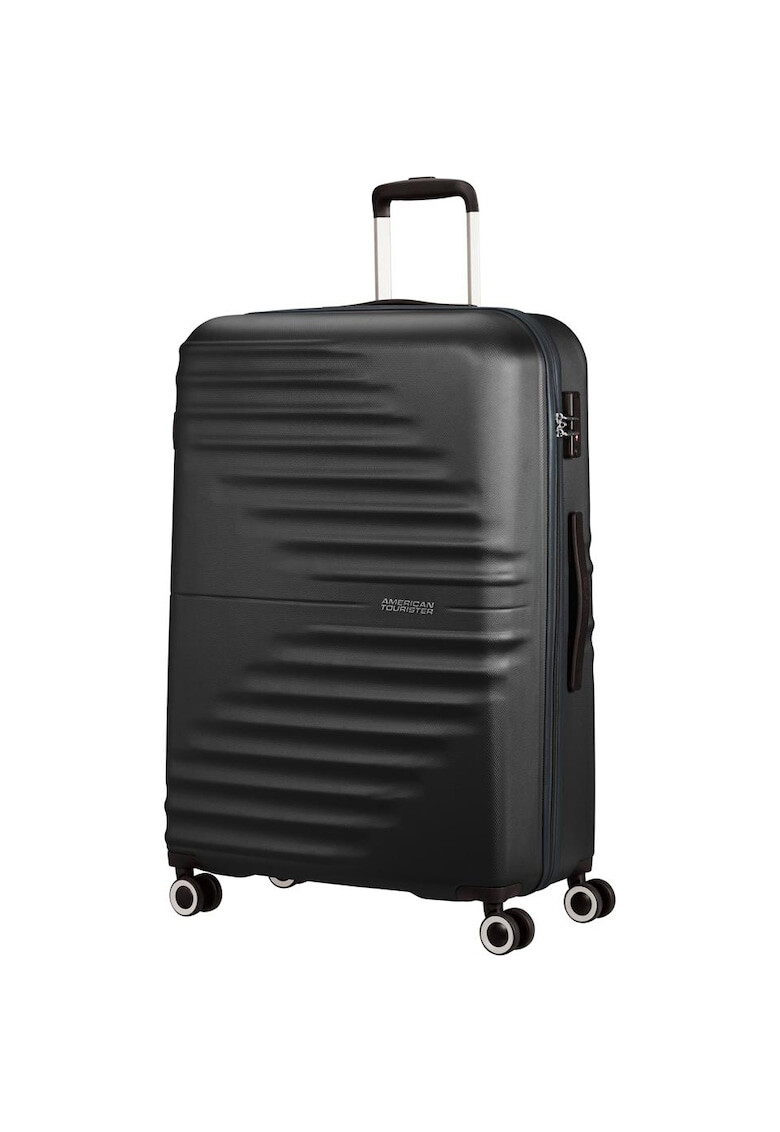 American Tourister Куфар Wavetwister Черен 52 x 29 x 77 - Pepit.bg