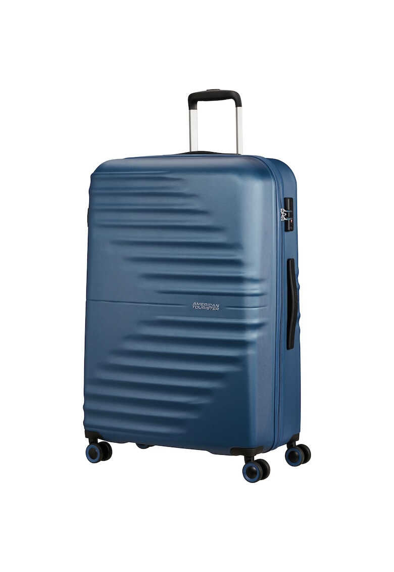 American Tourister Куфар Wavetwister Син 52 x 29 x 77 - Pepit.bg