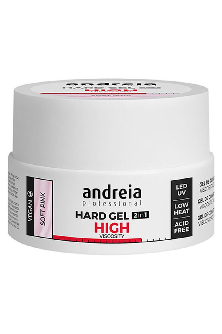 Andreia Professional Изграждащ гел Hard Gel high visc Soft Pink 22 гр - Pepit.bg