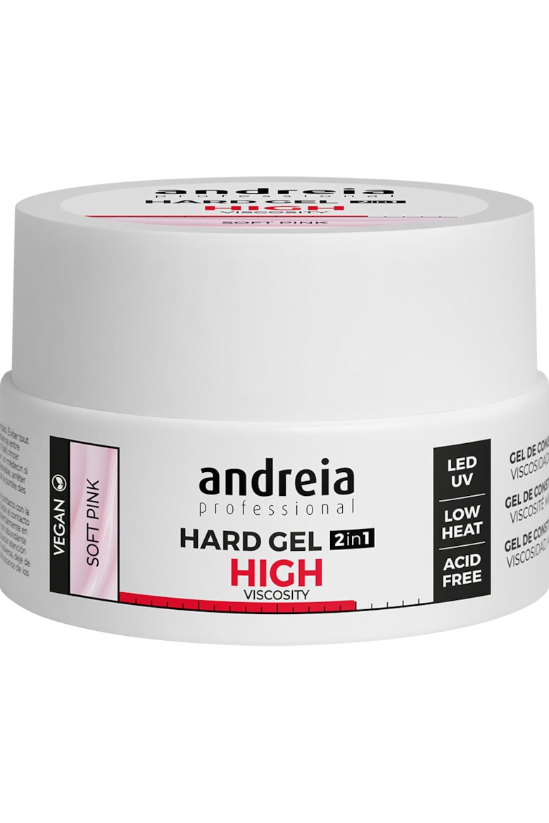 Andreia Professional Изграждащ гел Hard Gel high visc Soft Pink 22 гр - Pepit.bg