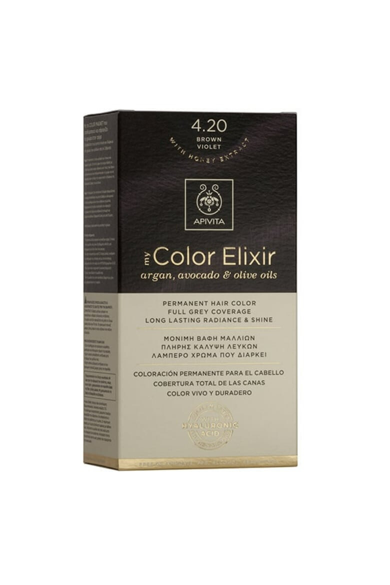 Apivita Боя за коса My Color Elixir интензивно тъмнорусо N6.44 - Pepit.bg