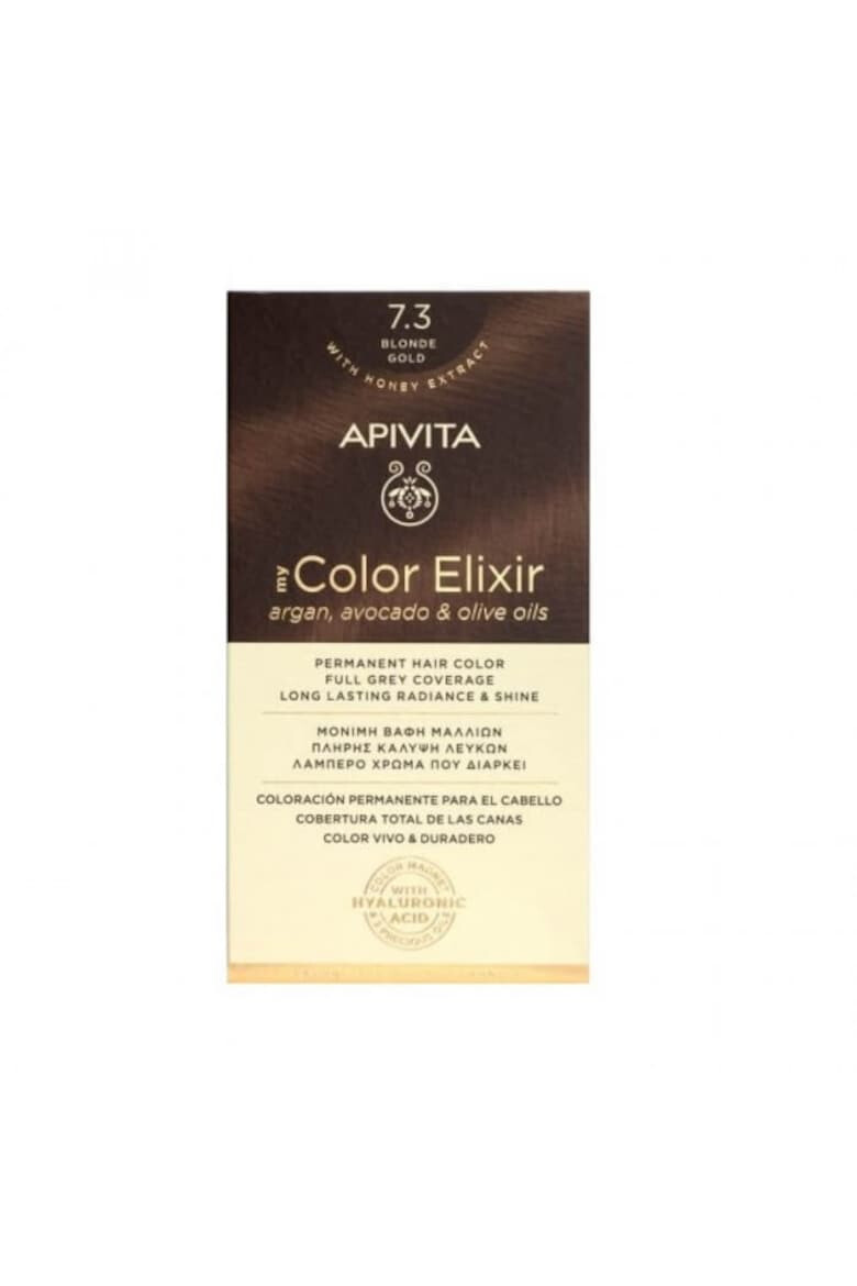 Apivita Боя за коса My Color Elixir интензивно тъмнорусо N6.44 - Pepit.bg