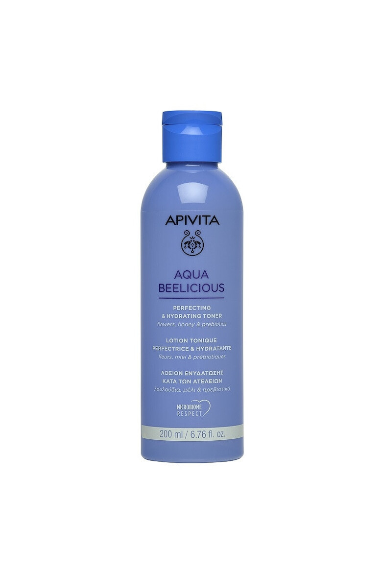 Apivita Овлажняващ и успокояващ тоник с пребиотици Aqua Beelicious 200 ml - Pepit.bg